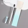 Suministros para habitación de bed & breakfast con estrellas, set de tocador seis en uno para hotel, cepillo de dientes desechable para hotel con cerdas suaves