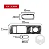 Adequado para Honda S2000 00-09 conjunto completo de adesivos decorativos para painel de levantamento de vidro para modificação interna em fibra de carbono