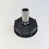 Adaptador de Válvula para Bidón IBC de Tonelada Adaptador de Plástico para Tambor Químico Conexión de Interfaz Grande a Pequeña para Manguera