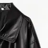 Ropa Nueva de Mujer Primavera 2026 Aliexpress Transfronterizo Elegante y Funcional Chaqueta Bomber de Cuero 0475135