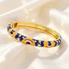 Pulseras de Esmalte de Estrellas Arcoíris de Estilos Mixtos en Stock al por Mayor, Pulseras Estilo Juvenil con Goteo de Aceite, Suministro Directo de Fábrica de Joyería