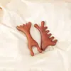 Peine Monstruo de Sándalo Rojo Peine Multifuncional para Masaje del Cuero Cabelludo Pequeño Portátil Terapia Casera Gua Sha Peine para el Cuero Cabelludo