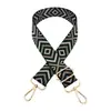 Accesorios para Bolsos de Hombro Ancho Jacquard con Forma de Diamante de Nuevo Estilo Transfronterizos Correa Decorativa de Repuesto para Bolso Cruzado Correa de Mochila