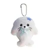 Colgante de Peluche Lindo con Temática Oceánica, Juguete Pequeño, Encanto Adorable para Mochila de Niña, Accesorio de Llavero Dulce Versátil