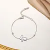 Japón y Corea del Sur Damas Elegantes y Damas Elegante Diseño de Mariposa Animal Sentido Transfronterizo Acero de Titanio Chapado en Oro de 18K Traje de Joyería Mujeres