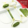 Fábrica atacado Jade Massagem Roller jade pedra beleza vara recipiente de beleza facial Jade empurrar vara