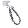 Celebridad de Internet Flash Cadena para Teléfono Móvil Moda Simple Muñeca Fresa Cristal Cordón 2024 Joyería Bolsa Colgante de Llave Joyería