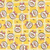 Capa para bolsa de roupas de algodão estampado, malha de algodão classe A para bebês, 300 peças, estampado, dupla face