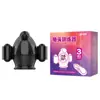 Dispositivo de treinamento de prazer de longo prazo 1-5 geração capacete vibrador pênis haltere cinco gerações de treinamento de pênis com vibração de longo prazo