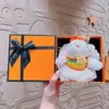 Celebridad de Internet Dibujo Animado Peluche Vestido de Princesa Conejo de Orejas Largas Llavero Conejo Disfrazado Lindo Colgante para Bolso Pequeño Regalo