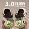 Zuecos Infantiles para Niños y Niñas, Chanclas de Playa de Verano para Niñas, Antideslizantes, Sin Olor, Sandalias Cerradas para Exteriores