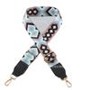Color de correa cruzada correa de hombro ancha ajustable accesorios para bolso de mujer 38MM tira tejida correa de nailon para bolso venta al por mayor de fábrica