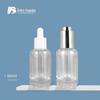 Em estoque 30ml garrafa de líquido clareador hidratante Garrafa de essência de bomba de pressão sub-garrafa de óleo essencial de beleza cosmética