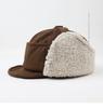Sombrero de protección para los oídos de lana de cordero para otoño e invierno, piloto masculino, cálido para esquiar, sombrero Lei Feng, para mujer, a prueba de frío para montar, sombrero grande del noreste