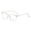 Tr023 Nuevo Armazón Cuadrado Anti-Luz Azul Adelgazante Facial Estilo Coreano Moderno Armazón de Lentes de Sol Artefacto Sin Maquillaje Venta al por Mayor Directa de Fábrica