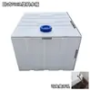 Tanque de Agua de Plástico Montado en Vehículo Cubo Plano Horizontal para Almacenamiento de Agua Cubo de Baño Modificado para Coche Cubo Cuadrado para Almacenamiento de Agua al Aire Libre