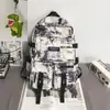 Mochilas para Estudiantes Universitarios Hombres, Gran Capacidad, Estudiantes de Secundaria y Preparatoria, Mochilas de Moda Estilo Harajuku Marca de Moda, Mochilas para Mujeres, Ins Cool