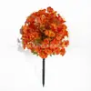 Flores de Glória da Manhã Artificiais de Outono para Decoração de Jardim, Casa ao Ar Livre, Folhagem - Atacado de Fábrica, Venda Quente Transfronteiriça