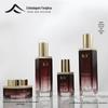 Frascos de Vidro Cosméticos Personalizados 120Ml-40Ml Conjunto de Produtos para Cuidados com a Pele 50G30G Creme Frasco de Creme Facial Personalização
