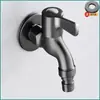 Pistola de Grifo de Latón de Alta Calidad de Apertura Rápida Set de Grifos para Lavadora Color Gris Boquilla para Grifo de Fregadero de Mopa Mediana-Larga Extendida