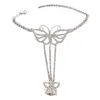 Pulsera de Dedo de Mariposa con Diamantes Completos Explosiones Transfronterizas Pulsera de Mano de Pedrería Ajustable Multicapa Sentido Avanzado Europeo y Americano