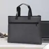 Bolsa de Documentos Satchel Maleta Ziyouniu em Tecido Oxford para Homens de Negócios Grande Capacidade com Zíper à Prova d'Água para Conferência