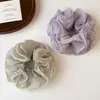 Design de Malha de Alta Qualidade Quatro Camadas Elástico de Cabelo Original Elegante Scrunchie Francês Faixa de Cabelo Corda para Coque de Cabelo Elástico