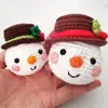 Otoño e Invierno 2026 Nuevos Productos Transfronterizos Adornos de Bola de Navidad Adornos Colgantes Tejidos a Mano Pura Decoración de Árbol de Navidad para Fiesta