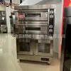 Horno Multifuncional Comercial de Doble Capa para Horneado Superior y Levado Inferior, que no ocupa espacio. Horno Personalizable de Horneado Superior y Despertado Inferior