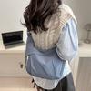 Cross-border bolsa de ombro simples feminina 2025 nova moda casual comutando bolsa transversal bolsa feminina comércio exterior