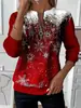 Sudadera con Cremallera y Cuello Redondo de Manga Larga Estampada Estilo Europeo y Americano 2026 para Mujer, Informal Holgada Estampado Digital 3D