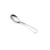 Juego de Cubiertos de Acero Inoxidable 304 para Mesa para Uso Doméstico, Cuchara Sopera de Mango Redondo, Cuchara de Postre, Tenedor de Fruta Estilo Occidental Especial para Comer