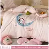 Conjunto de Edredom para Jardim de Infância dos Anos 50 Três Peças Algodão Puro Classe A 7A Roupa de Cama Antibacteriana Conjunto de Seis ou Sete Peças Roupa de Cama para Soneca na Entrada do Jardim de Infância