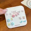 Conjunto de Brincos Coloridos Borboleta Cachorro Dopamina Nova Primavera com Hastes de Prata para Meninas Estudantes Fofas Brincos de Desenho Animado