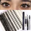 Pestañas Postizas Individuales de Racimo Ojo de Muñeca Barbie Best-Seller Transfronterizo Pestañas Inferiores Set Mixto con Pegamento Pestañas Naturales