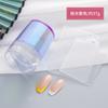 Juego completo de sellos de silicona para uñas, herramienta de transferencia de arte de uñas con impresión de doble cabezal, raspador de sello transparente para uñas francesas