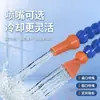Cabeza Plana Redonda con Interruptor, Tubo Flexible Universal de Junta de Bambú, Tubo de Enfriamiento de Plástico Universal Ajustable para Máquinas Herramienta, Base Magnética, Unidad Base