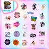 Precio Fijo50 Piezas de Compra Directa Transfronteriza Pegatinas de Baile Inspiradoras Niña Bailarina de Ballet Pegatinas de Chica Ins