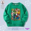 Suéter infantil de Super Mary Mario para primavera y otoño, delgado, camisa de manga larga para niños, ropa infantil moderna para niños medianos y grandes