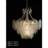 Novo Salão de Casamento Adereços de Ferro Lâmpada Prateada Eletrogalvanizada Lâmpada de Teto de Cristal Iluminação Adereços de Casamento Lustre de Corrente de Cristal