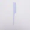 Peine Recto Hermoso Dientes Finos Forma de Costilla Antiestático Color Macarrón Herramienta de Peluquería Fuente Transfronteriza Venta al por Mayor Artículos de Puesto Callejero