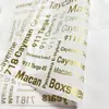 Papel de seda para envolver lote pequeño marca de papel de Sídney material de papel para embalaje de zapatos y ropa forro a prueba de polvo