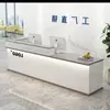 Mostrador de bar, mostrador de caja, mostrador de recepción, mostrador de servicio, mostrador de bar comercial simple y moderno disponible
