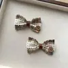 Novo tecido xadrez marrom leite com renda e botões, laços, acessórios para cabelo, meias, acessórios de vestuário, chapéu, bolsa