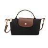 Bolso dumpling retro transfronterizo 2025 nuevo bolso bandolera de un hombro bolso de moda personalidad simple contraste bolso casual