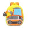 Mochila Escolar Infantil Menino Mochila Veículo de Engenharia Brinquedo Jardim de Infância Bolsa de Carro Fofa Mochila Macia e Leve