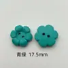 Botões de Plástico, Botões Floridos Coloridos, Botões Decorativos para Camisas Infantis, Suéteres, Cardigans, Botões Decorativos Feitos à Mão de Dois Furos