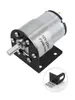 Motor de CC con Reductor JGB37-520 en Miniatura Control de Velocidad Adelante Reversa 6V/12V/24V Motor para Coche de Tracción en las Cuatro Ruedas