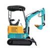 Excavadora Tipo 15 Máquina Gancho para Embellecimiento de Jardines Excavadora de Excavación de Tuberías Excavadora Pequeña Multifuncional