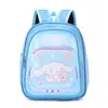 Nova mochila de jardim de infância para comércio exterior, fofa com personagens de desenho animado Stitch e Kuromi, mochila infantil ultraleve e redutora de peso atacado